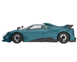 Sport car isolated on transparent background. 3d rendering - illustration png