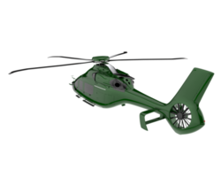 hélicoptère isolé sur fond transparent. rendu 3d - illustration png