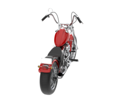 Motorcycle isolated on transparent background. 3d rendering - illustration png