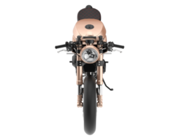 Motorcycle isolated on transparent background. 3d rendering - illustration png