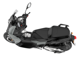 Motorrad isoliert auf transparentem Hintergrund. 3D-Rendering - Abbildung png