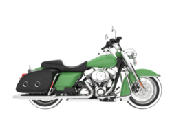 Motorcycle isolated on transparent background. 3d rendering - illustration png