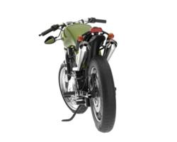 motociclo isolato su trasparente sfondo. 3d interpretazione - illustrazione png