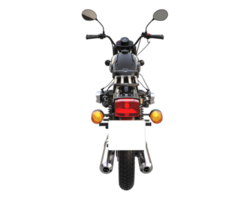 motocicleta isolada em fundo transparente. renderização 3D - ilustração png