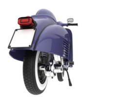 motocicleta isolada em fundo transparente. renderização 3D - ilustração png