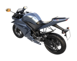 motocicleta isolada em fundo transparente. renderização 3D - ilustração png