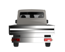 Cargo van isolated on transparent background. 3d rendering - illustration png