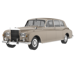 voiture moderne isolée sur fond transparent. rendu 3d - illustration png