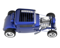 Modern car isolated on transparent background. 3d rendering - illustration png