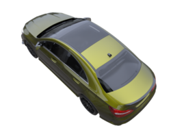 modern auto geïsoleerd Aan transparant achtergrond. 3d renderen - illustratie png