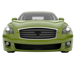 Modern car isolated on transparent background. 3d rendering - illustration png