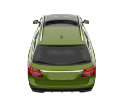 Modern car isolated on transparent background. 3d rendering - illustration png