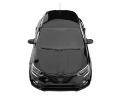 Modern car isolated on transparent background. 3d rendering - illustration png