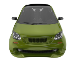 Modern car isolated on transparent background. 3d rendering - illustration png