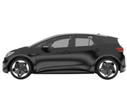 voiture moderne isolée sur fond transparent. rendu 3d - illustration png