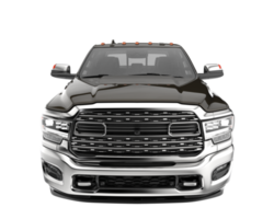 Pickup truck isolated on transparent background. 3d rendering - illustration png