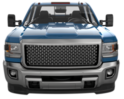 Pickup truck isolated on transparent background. 3d rendering - illustration png