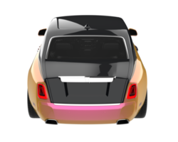 Realistic SUV isolated on transparent background. 3d rendering - illustration png