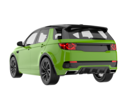 Realistic SUV isolated on transparent background. 3d rendering - illustration png