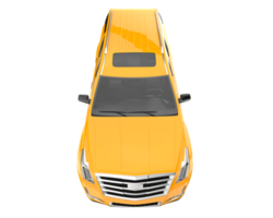 suv réaliste isolé sur fond transparent. rendu 3d - illustration png