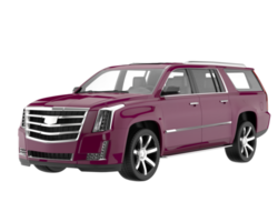 realistisk sUV isolerat på transparent bakgrund. 3d tolkning - illustration png