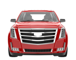 Realistic SUV isolated on transparent background. 3d rendering - illustration png