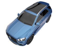 realistisch suv geïsoleerd Aan transparant achtergrond. 3d renderen - illustratie png