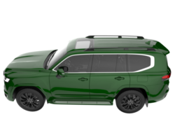 realistisk sUV isolerat på transparent bakgrund. 3d tolkning - illustration png