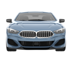 Sport car isolated on transparent background. 3d rendering - illustration png