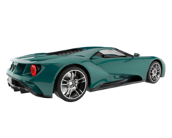 carro esporte isolado em fundo transparente. renderização 3D - ilustração png