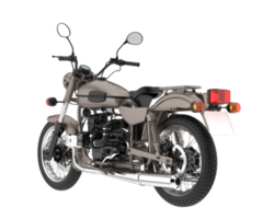 motocicleta isolada em fundo transparente. renderização 3D - ilustração png