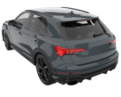 realistisk sUV isolerat på transparent bakgrund. 3d tolkning - illustration png