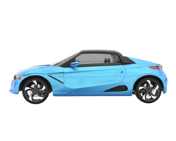 Sport car isolated on transparent background. 3d rendering - illustration png