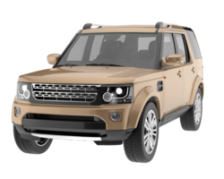 suv realista isolado em fundo transparente. renderização 3D - ilustração png