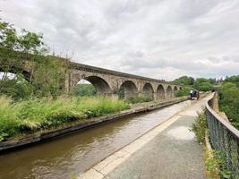 una vista del acueducto chirk foto