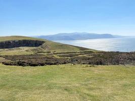 A view of the Great Orme at Llandudno in North Wales photo