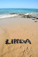 Scenic beach view, Canary Islands photo