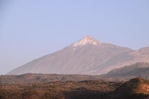 Arid mountain landscape photo