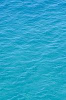 Calm blue sea photo