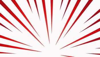 White comic illustration background with red stripe photo