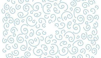 White abstract illustration background with blue spots photo