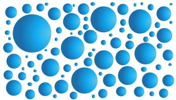 White abstract background with blue balls photo