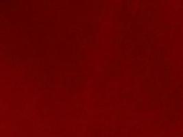red velvet fabric texture used as background. Empty red fabric background of soft and smooth textile material. There is space for text. photo