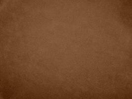 Brown color velvet fabric texture used as background. Empty brown fabric background of soft and smooth textile material. There is space for text. photo