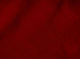 red velvet fabric texture used as background. Empty red fabric background of soft and smooth textile material. There is space for text. photo