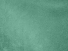 Padua green velvet fabric texture used as background.Light green fabric background of soft and smooth textile material. There is space for text. photo
