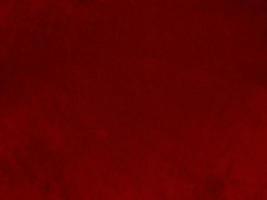 red velvet fabric texture used as background. Empty red fabric background of soft and smooth textile material. There is space for text. photo