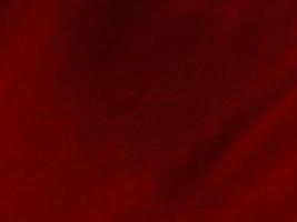 red velvet fabric texture used as background. Empty red fabric background of soft and smooth textile material. There is space for text. photo