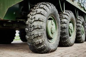 Armored car detail photo