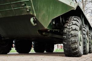 Armored car detail photo